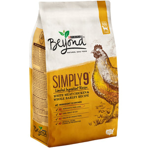 Purina Beyond Simply 9 White Meat Chicken and Whole Barley Dry Dog Food
