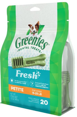 Greenies Petite Mint Dental Dog Chews