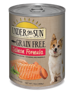 Under The Sun Grain Free Adult Formula with Fresh Caught Salmon Canned Dog Food