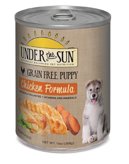 Under the Sun Grain Free Puppy Formula Canned Dog Food