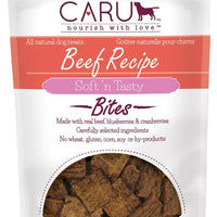 Caru Natural Grain Free Beef Recipe Bites for Dogs