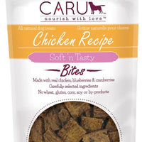 Caru Natural Grain Free Chicken Recipe Bites for Dogs