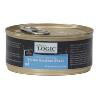 Nature's Logic Grain Free Feline Sardine Feast Canned Cat Food