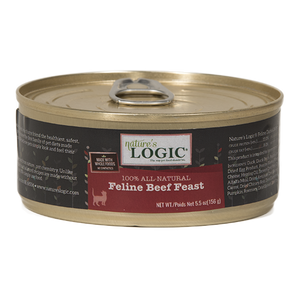 Nature's Logic Grain Free Feline Beef Feast Canned Cat Food