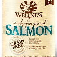 Wellness Natural Grain Free 95 Percent Salmon Recipe Canned Dog Food