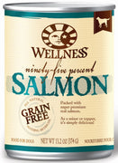 Wellness Natural Grain Free 95 Percent Salmon Recipe Canned Dog Food