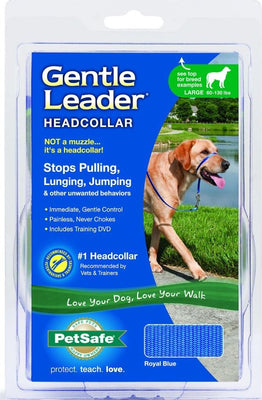 Petsafe Gentle Leader Blue Quick Release Headcollar for Dogs