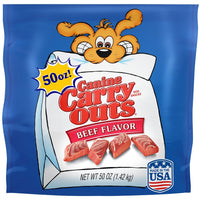 Canine Carry Outs Beef Flavor Dog Snacks