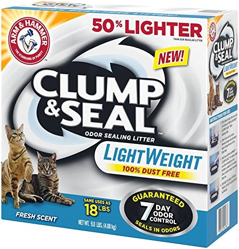 Arm & Hammer Fresh Scent Clump and Seal LightWeight Cat Litter