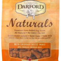 Darford Naturals Cheddar Cheese Minis Oven Baked Treats for Dogs