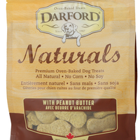 Darford Naturals Peanut Butter Oven Baked Treats for Dogs
