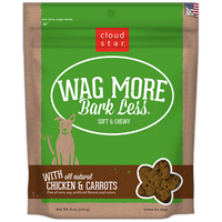 Cloud Star Wag More Bark Less Soft and Chewy Chicken and Carrots Dog Treats