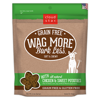 Cloud Star Wag More Bark Less Soft and Chewy Grain Free Chicken and Sweet Potatoes Dog Treats