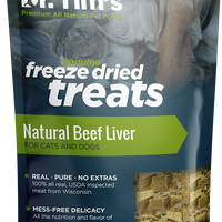 Dr. Tim's Freeze Dried Natural Beef Liver Dog and Cat Treats