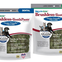 Ark Naturals Gray Muzzle BREATH-LESS Brushless Toothpaste for Senior Dogs