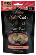 Vital Essentials Vital Cat Freeze Dried Grain Free Chicken Giblets Cat Treats