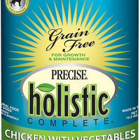 Precise Holistic Complete Chicken with Vegetables Formula in Gravy Grain-Free Canned Dog Food