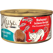 Purina Muse Grain Free Natural Salmon Pate Recipe Canned Cat Food