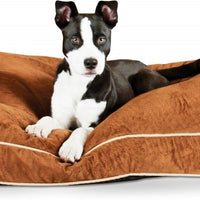 K&H Pet Products Tufted Pillow Top Chocolate Pet Bed
