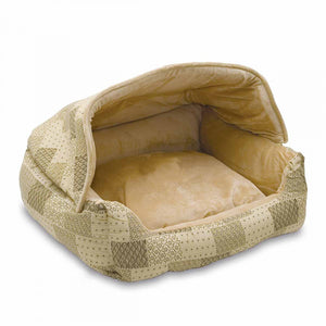 K&H Pet Products Lounge Sleeper Hooded Pet Bed
