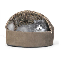 K&H Pet Products Thermo-Kitty Bed Deluxe Hooded