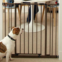 North States Extra Tall Deluxe Easy-Close Pressure Mounted Pet Gate
