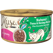 Purina Muse Natural Adult Grain Free Tuna and Shrimp Recipe in Gravy Canned Cat Food