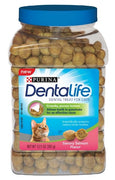 Purina Dentalife Adult Savory Salmon Flavor Cat Dental Treats