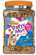 Friskies Party Mix Crunch Beachside Shrimp, Crab and Tuna Cat Treats