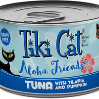 Tiki Cat Aloha Friends Tuna with Tilapia and Pumpkin Canned Cat Food