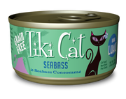 Tiki Cat Oahu Luau Grain Free Seabass Canned Cat Food