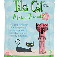 Tiki Cat Aloha Friends Grain Free Tuna with Ocean Whitefish and Pumpkin Cat Food Pouch