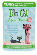 Tiki Cat Aloha Friends Grain Free Tuna with Ocean Whitefish and Pumpkin Cat Food Pouch
