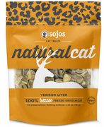Sojos Natural Cat Venison Liver Freeze Dried Cat Treats