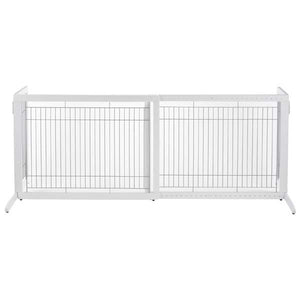 Richell Free Standing White Pet Gate HL