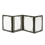 Richell Convertible Elite Mesh 4 Panels Brown Pet Gate