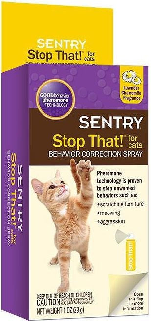 Sentry Stop That! Noise and Pheromone Cat Spray
