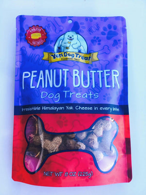 Yeti Peanut Butter Dog Cookies
