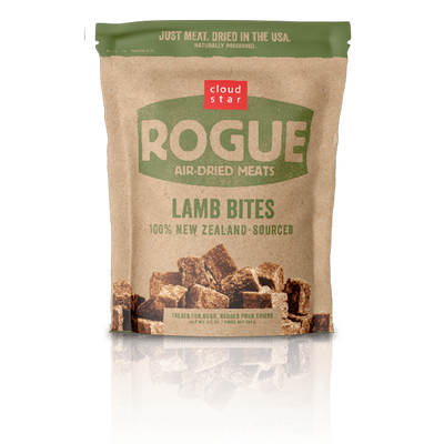 Cloud Star Rogue Air-Dried Meats Lamb Bites Dog Treats