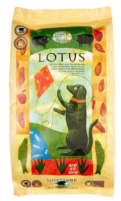 Lotus Grain Free Lamb and Turkey Liver Dry Dog Food