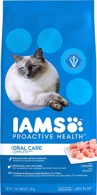 Iams Proactive Health Adult Cat Oral Care Chicken Dry Cat Food