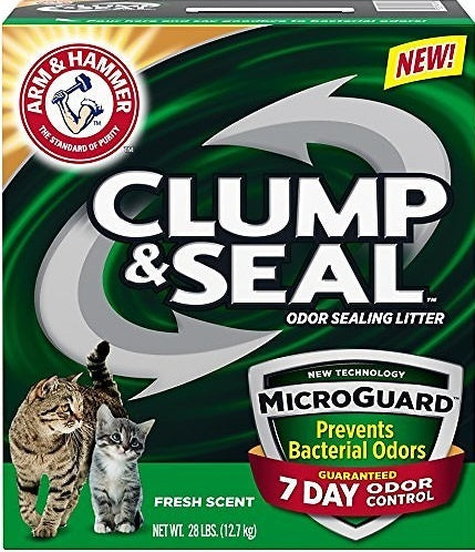 Arm & Hammer Fresh Scent Clump and Seal MicroGuard Cat Litter