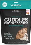 The Honest Kitchen CUDDLES Grain Free Fish and Pumpkin Cookie Treats for Dogs