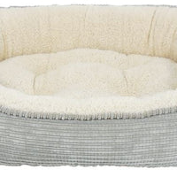 Arlee Pet Products Cody The Original Cuddler Silver Pet Bed