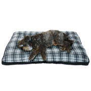 Arlee Pet Products Rover Crate Pad Hunter Plaid Slate Mattress Cushions