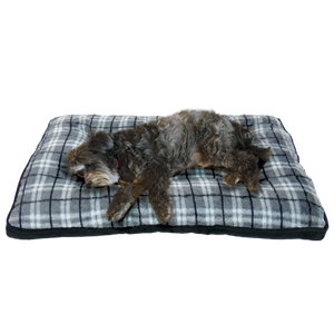 Arlee Pet Products Rover Crate Pad Hunter Plaid Slate Mattress Cushions