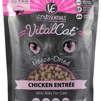 Vital Essentials Freeze Dried Grain Free Chicken Mini Nibs Entree for Cats Food