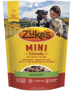 Zukes Duck Mini Naturals Dog Treats
