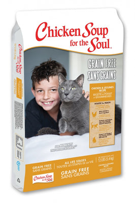 Chicken Soup For The Soul Grain Free Chicken and Legumes Dry Cat Food