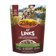Zukes Lil' Links Grain Free Duck and Apple Recipe for Dogs